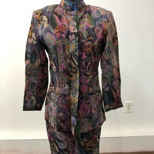 Vintage Christine Thompson elegant suit